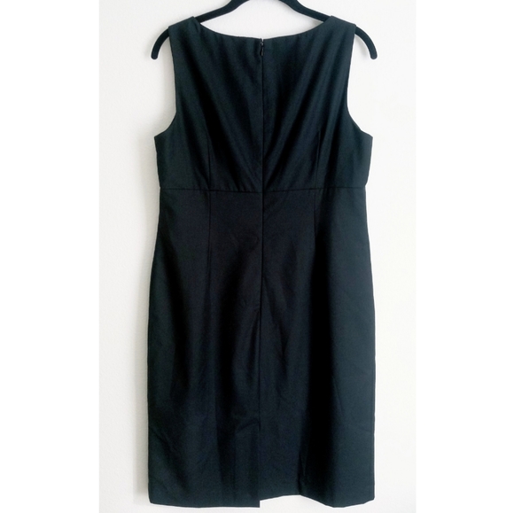 🌸NINE WEST Black Sleeveless Sheath Dress - Picture 2 of 7